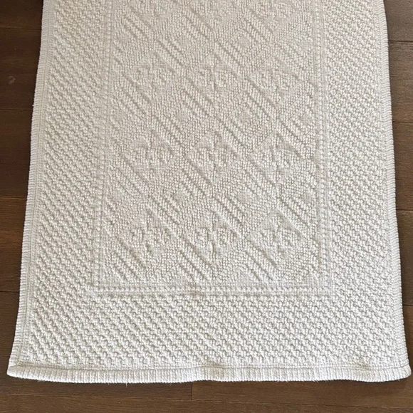 World Market Textured Cream Rug - Picture 3 of 7